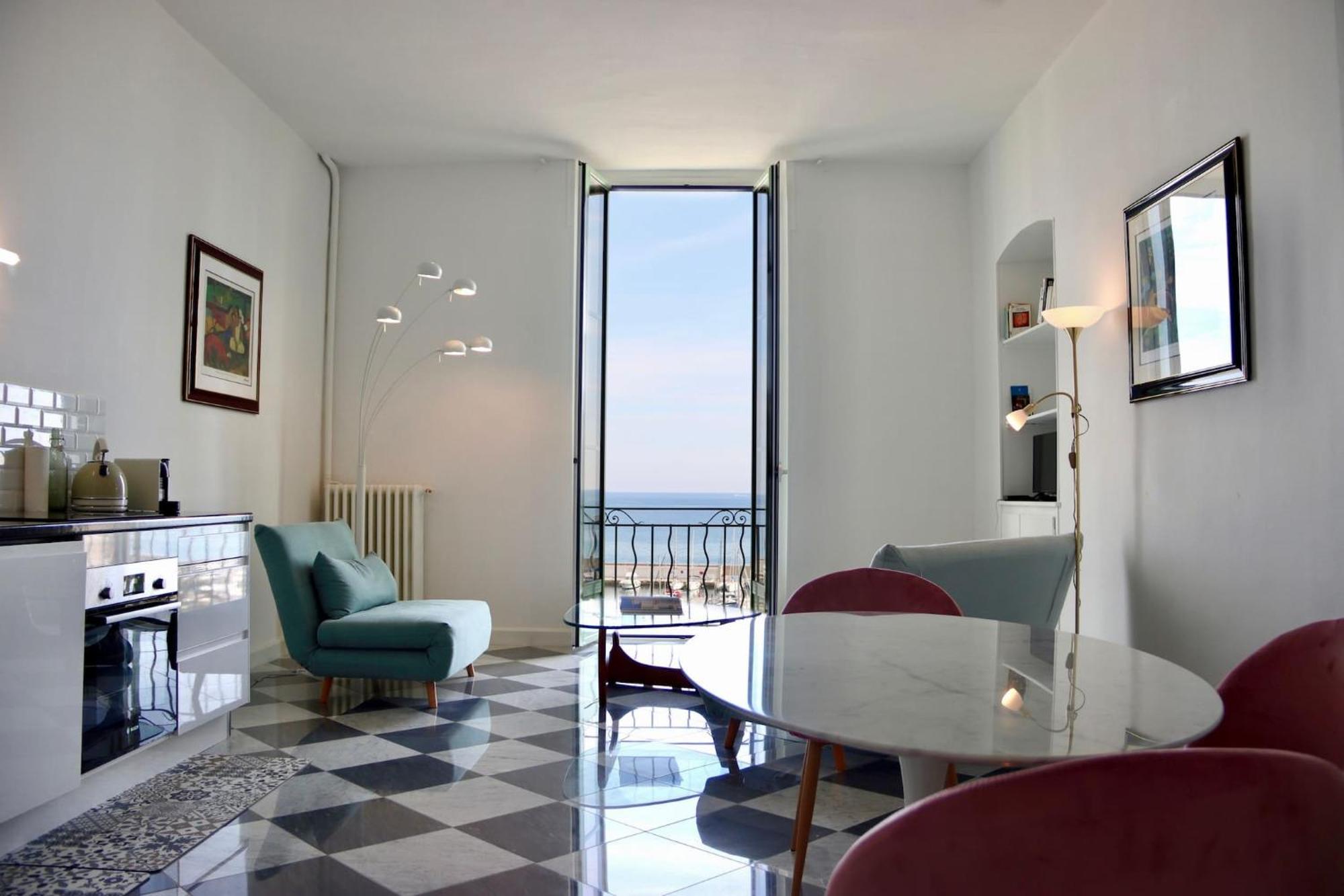 "Le Grand Hotel" Prestigieux Et Unique, Vue Mer Menton Eksteriør bilde