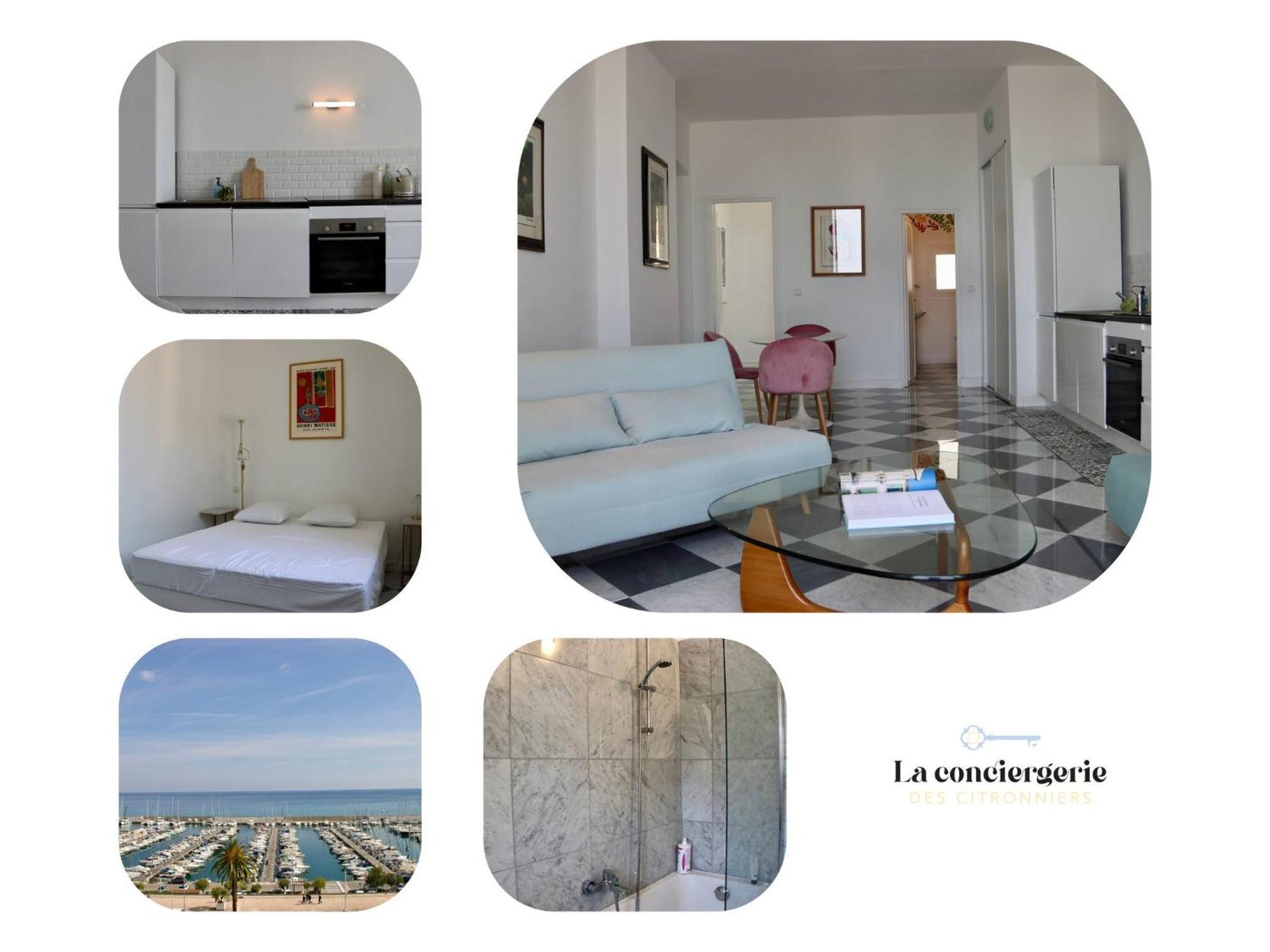 "Le Grand Hotel" Prestigieux Et Unique, Vue Mer Menton Eksteriør bilde